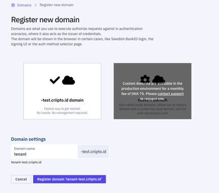 Second screen in dashboard