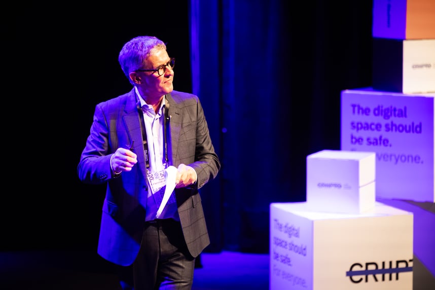 Niels Flensted-Jensen on stage