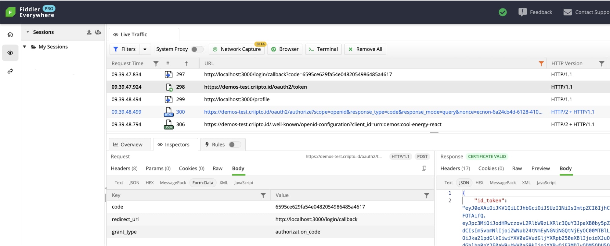 How To Use Fiddler to Debug Authentication Flows