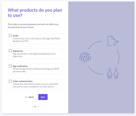What products do you plan to use?
