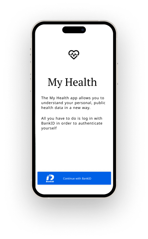 my health phone BankID transparent 3
