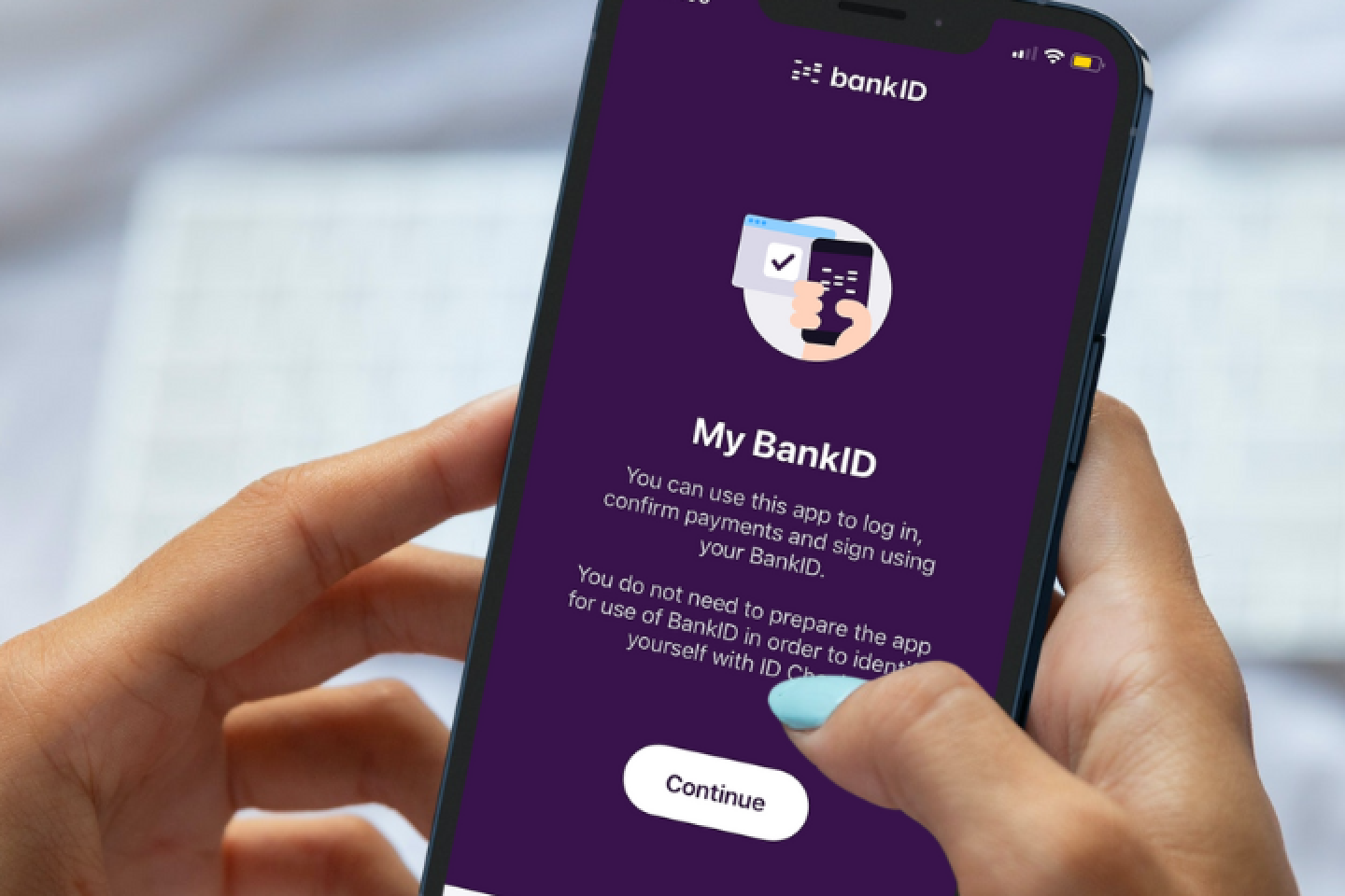 The Norwegian BankID app is here! - Logg inn med finger eller fjes